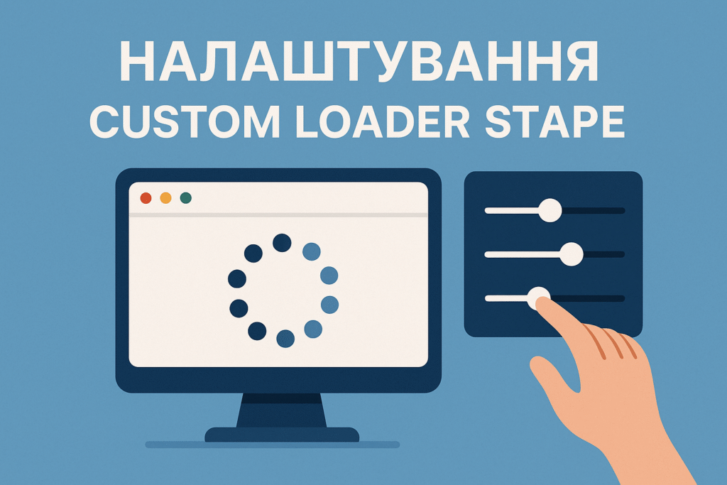 Налаштування Custom Loader Stape